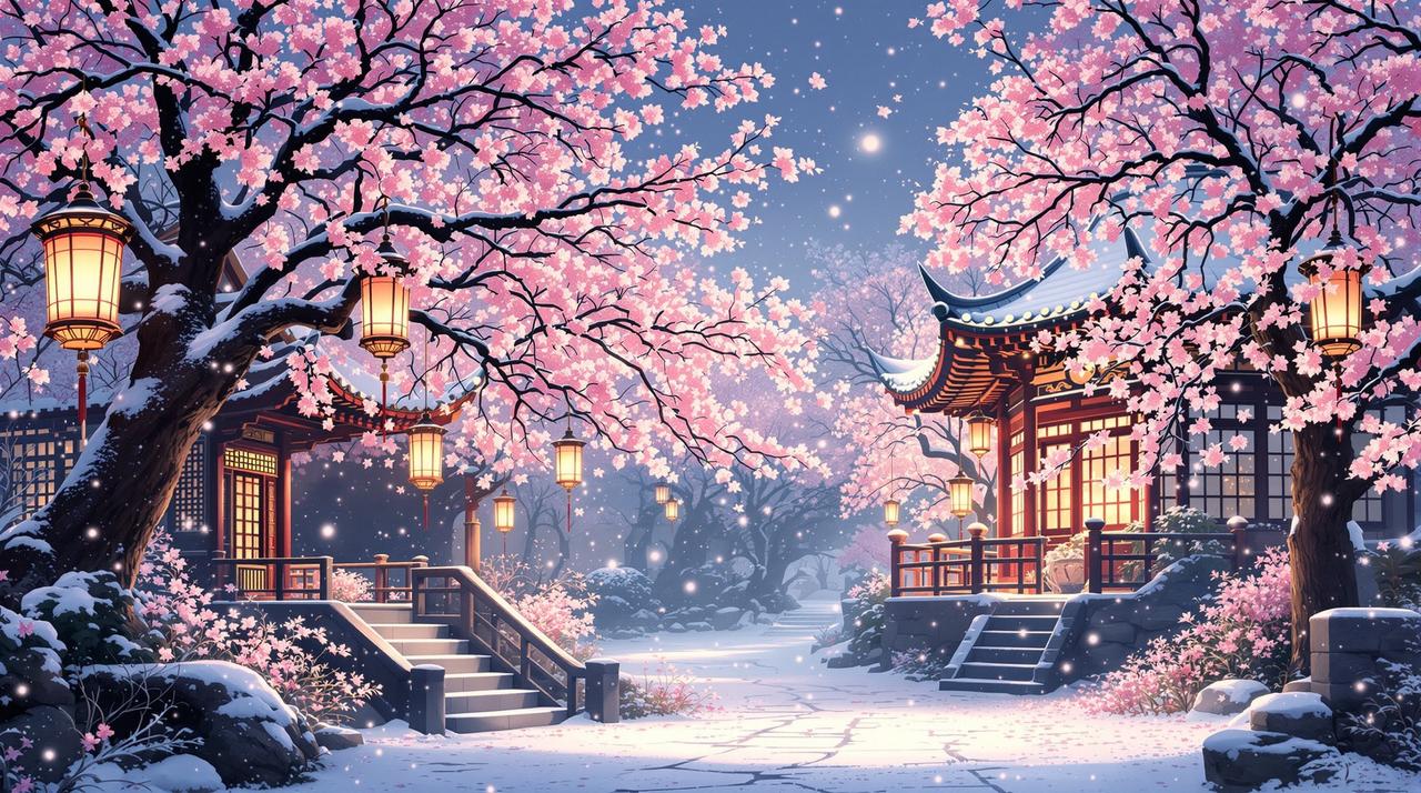 里动漫热映 - 寒梅傲雪